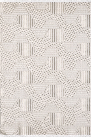 Mariesse Home Vista Koleksiyonu Modern Dokuma Halı Salon Oturma Odası Koridor Halısı Bej