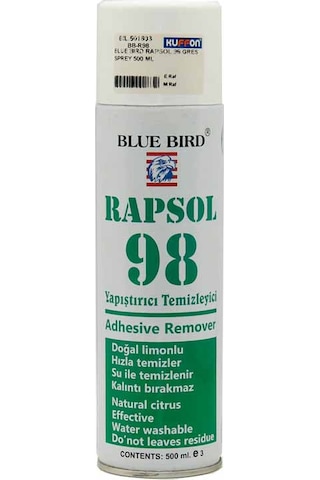 Blue Bird Rapsol 98 Sprey Yapıştırıcı Temizleyici
