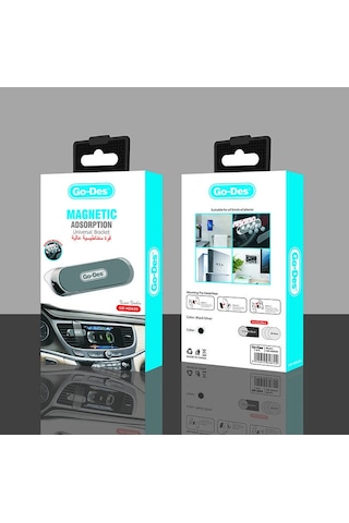 Go Des GD-HD636 Magnetik Araç İçi Telefon Tutucu - ZORE-221164