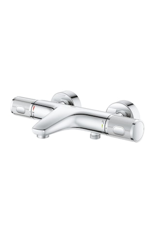 Grohe Grohtherm 1000 Performance Termostatik Banyo Bataryası - 34830000 Gümüş