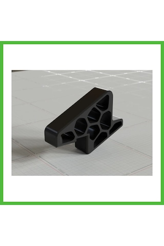 Vaveni 3d Baskı Pencere Ve Balkon Kapısı Stoperi Ray Kilitli Kapı Takozu Rüzgar Engelleyici Pencere Tutucu - Siyah Arz