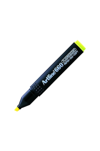 Artline 660 Fosforlu Kalem Floresan Sarı