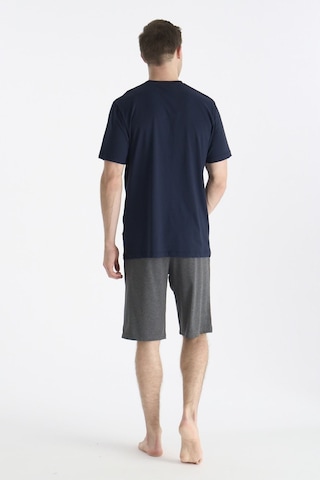 U.S. Polo Assn. U.s Polo Assn. 19006 Erkek Kısa Kollu Şortlu Pijama Takımı-lacivert