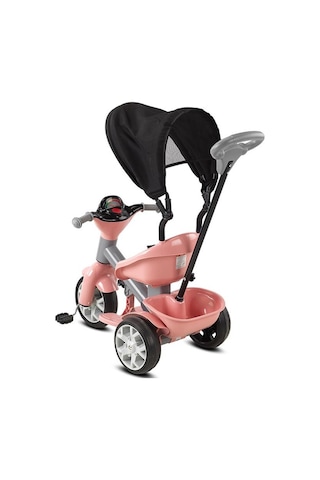 Babyhope Bobo Speed Tenteli Bisiklet Pembe/gri Pembe