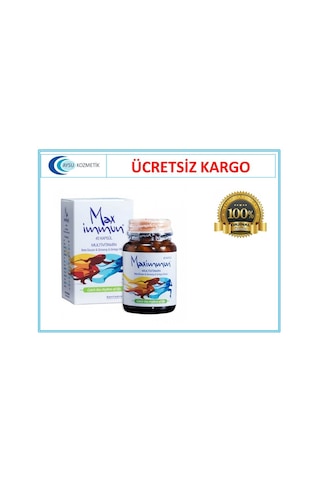 Max Immun 40 Kapsül Multivitamin