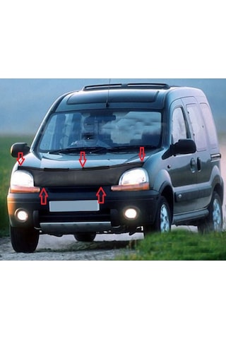Renault Kangoo 1998 - 2002 Ön Kaput Maskesi Renault Kangoo 1998 - 2002 Ön Kaput Maskesi