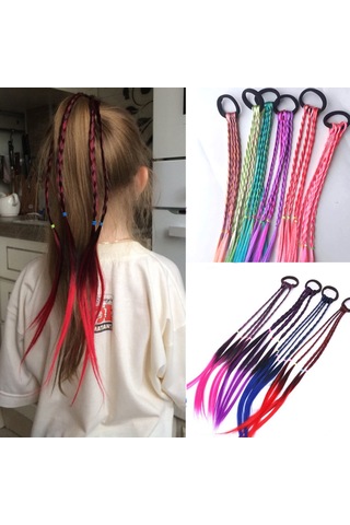 Kızlar Saç Uzantıları Aksesuarları - 13 Adet