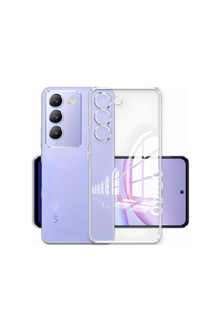 Vivo V30 Lite Premium Şeffaf Silikon Kılıf