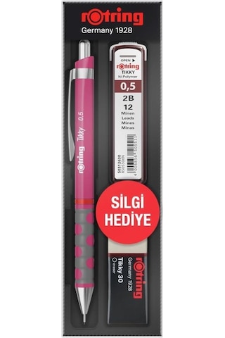 Rotring Tikky Versatil Kalem Okul Seti Rd 0.5 Mm Ahududu Pembe Çok Renkli