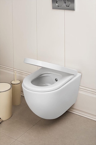 Housera Duroplast D Model Klozet Kapağı Beyaz