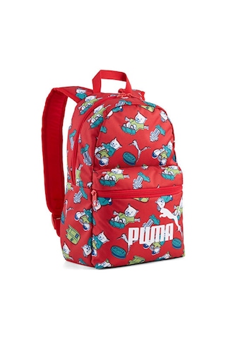 Puma Puma Phase Aop S Bp Sırt Çantası-en: 25 Cm, Boy: 37 Cm, Derinlik: 12 Cm 09132415 Kırmızı
