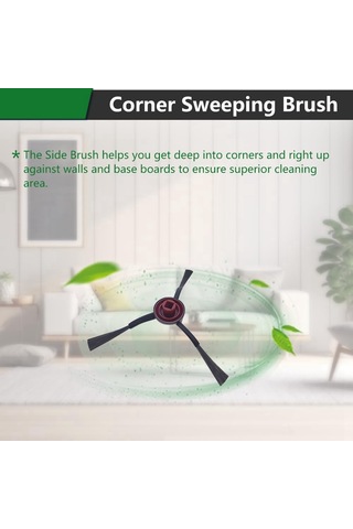 Xiaaokeji Ecovacs Deebot N30 Omnı Parçaları İçin 17 Adet Silindir Yan Fırça Filtresi