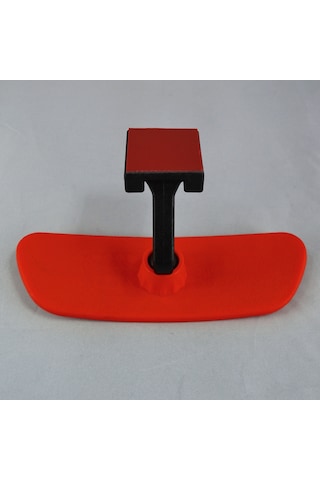 Pırlanta-3 Dik Kollu Universal Dikiz Aynası 17X5 Cm Kırmızı