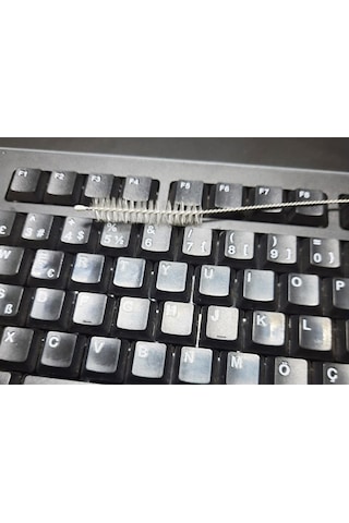3 Lü Pratik Fırça Esnek Bükülebilir Klye Mouse Arası Temizlik Fırçası
