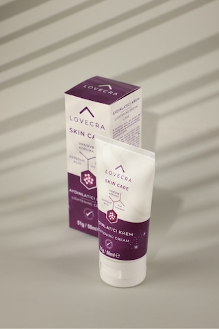 Aydınlatıcı Krem Yoğun Nemlendirici Beyazlatıcı Leke Karşıtı E & A Vitamini Glycolic Asit 50ml