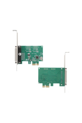 Shineyee Pcı-e'den Db25 Yazıcı Bağlantısına Dönüştürücü St38 - 1.5 Mb/s Hız, Spp/epp/ecp Desteği, Plug&play, Wch382l Çip