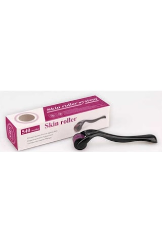 Skin Roller 540 İğneli Dermaroller Cilt Yenileme 0.5 MM
