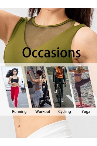 Dancemonkey Kadınlar İçin Spor Sütyeni - Nefes Alabilen Mesh Kumaş, Tel Yok, Koşu Ve Yoga İçin Açık Gri Açık Gri