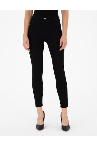 Pierre Cardin Kadın Siyah Pantolon Jean 50291380-vr046 Siyah
