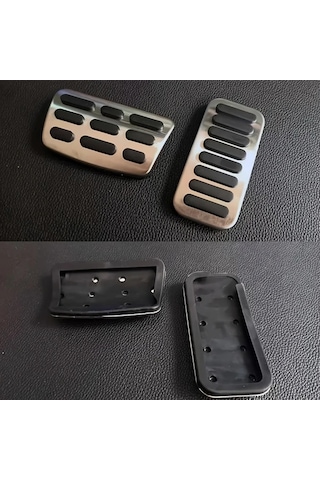 Xuweiwei Hyundai Kona Kauai Os Sx2 2018-2025 Paslanmaz Çelik Kaymaz Tabanlık Pedal