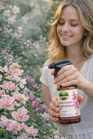 Tarm Petal Power Sprey Çiçekli Bitkiler İçin Bitki Besini Aminoasitli Ve Hızlı Etkili İçerik 500 ML