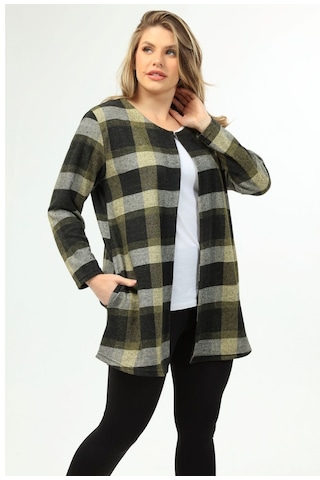 Desenli Büyük Beden Sweatshirt 27B-1939 552177863 Çok Renkli