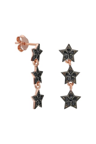 Chavin Rose Kayan Yıldızlar Gümüş Kadın Küpe Ef08Rs (478259325)