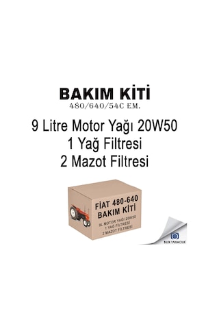 FİAT TRAKTÖR 480,640,54C BAKIM KİTİ