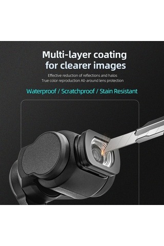 Bloomnest Startrc 1133707 Djı Osmo Pocket 3 Kamera Geniş Açı Lens Optik Cam Aksesuarı Altın