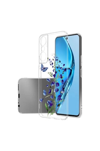 Ceptecepnet İnfinix Hot 20 İle Uyumlu Özel Tasarım Baskılı Kamera Korumalı Şeffaf Telefon Kılıfı 3