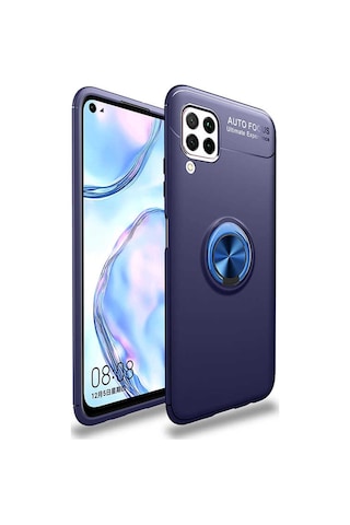 Huawei P40 Lite Kilif Yüzüklü Magnetli Ravel Case 395365921