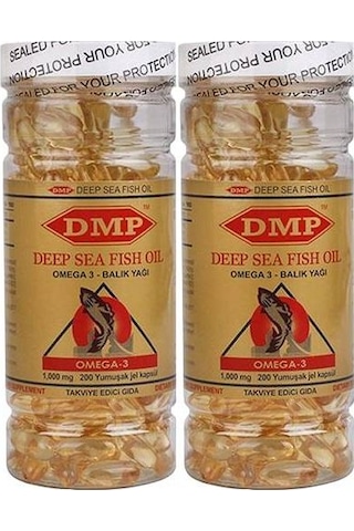 Dmp Omega 3 Balık Yağı 1000 Mg 400 Softgel Hap Kutusu