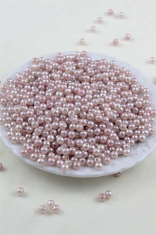 5 Mm Soluk Pembe İnci Boncuk 30 Gr Kolye, Bileklik, Küpe Ve Takı Yapımı Diğer