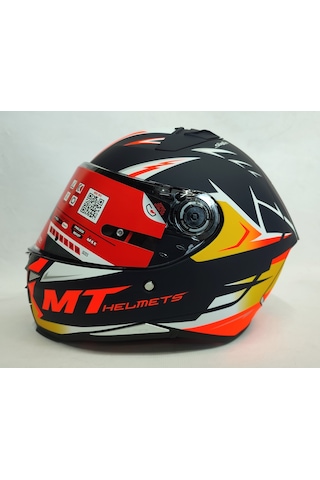 Mt Revenge 2 Acosta A37 Mat - Şeffaf Vizörlü Kask