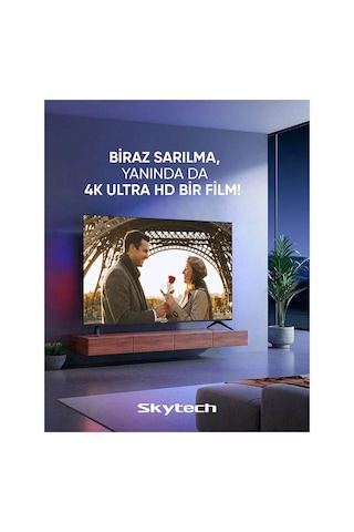 Skytech Q65ST3405 4K Ultra HD 65" 165 Ekran Uydu Alıcılı Smart QLED TV