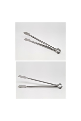 Paslanmaz Mutfak Maşası - 27 Cm Mangal Barbekü Maşası Çokrenkli
