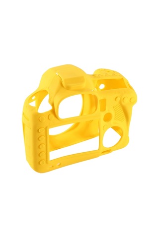 Sones Canon Eos 5d Mark Iıı / 5d3 İçin Puluz Yumuşak Silikon Koruyucu Kılıf Sarı