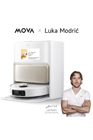 MOVA V50 Ultra Complete Robot Süpürge Beyaz