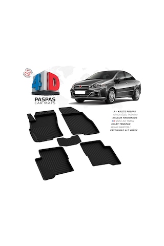 Türkmen Fiat Linea 4d Havuzlu Paspas 2007 Ve Üzeri