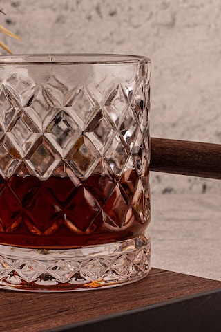 Snippy Madrid - 6'lı Cam Bardak 250 Ml El Yapımı Meşrubat Bardağı