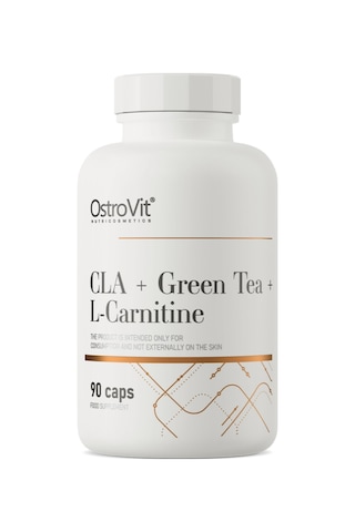Ostrovit Pharma Cla + Green Tea + L-carnitine / 90 Caps