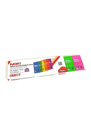 Noki Min 2b 0.7 - 60mm 120'lı Tüp 144'lü Stand