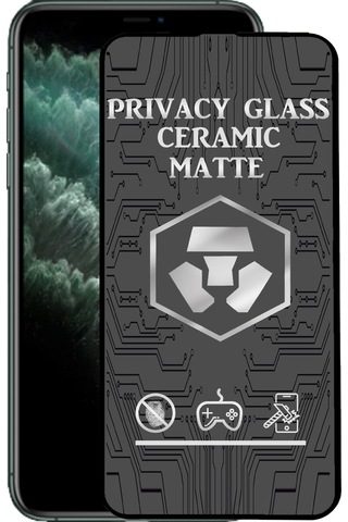 Apple Uyumlu iPhone 11 Pro Max Tam Kaplayan Mat Seramik Nano Esnek Hayalet Ekran Koruyucu