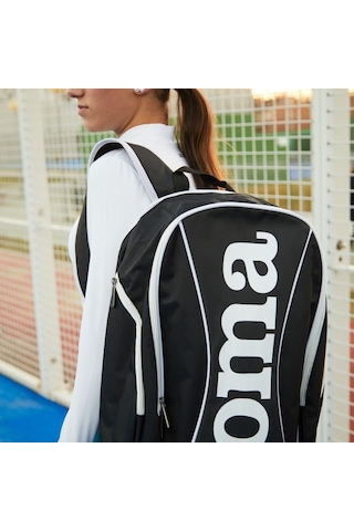 Joma Ayakkabı Bölmeli Sırt Çantası Siyah - Beyaz Siyah - Beyaz