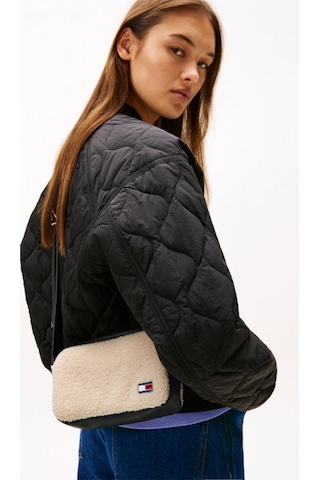 Tommy Hilfiger Tjw Cool Kürk Dokulu Kamera Kadın Beyaz Çanta Aw0aw18010ybh Beyaz