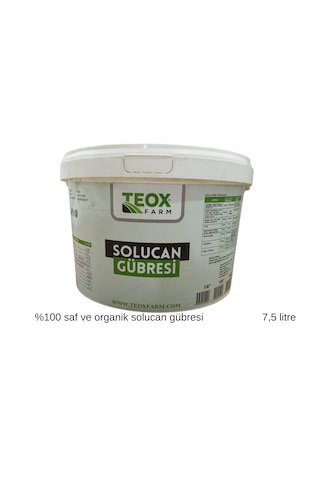 Teoxfarm Katı Solucan Gübresi 5 Kg 5 KG