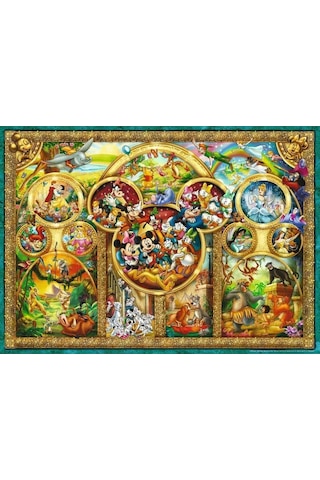 12000469 En Güzel Disney Teması 1000 Parça Ravensburger Puzzle
