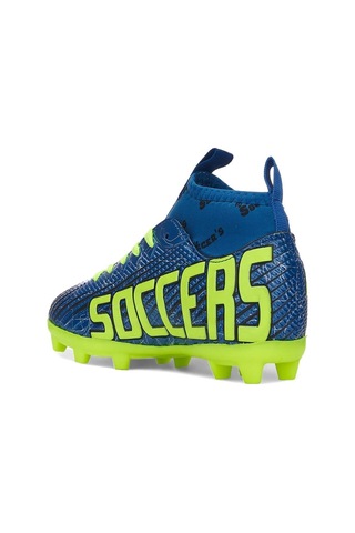 Bluefeet Ns01 Mavi Sarı Erkek Çocuk Çoraplı Halısaha Krampon Sarı