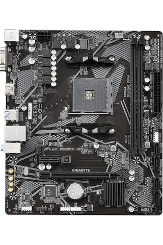 Gıgabyte A520m-k V2, 2xddr4, 1x M.2, D-sub, Hdmı, Am4 Soket Anakart