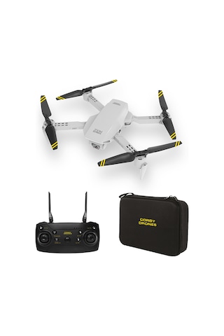 Corby CX017 Wifi Çift Kameralı Katlanabilir 1080P Drone + 2 Bataryalı Set